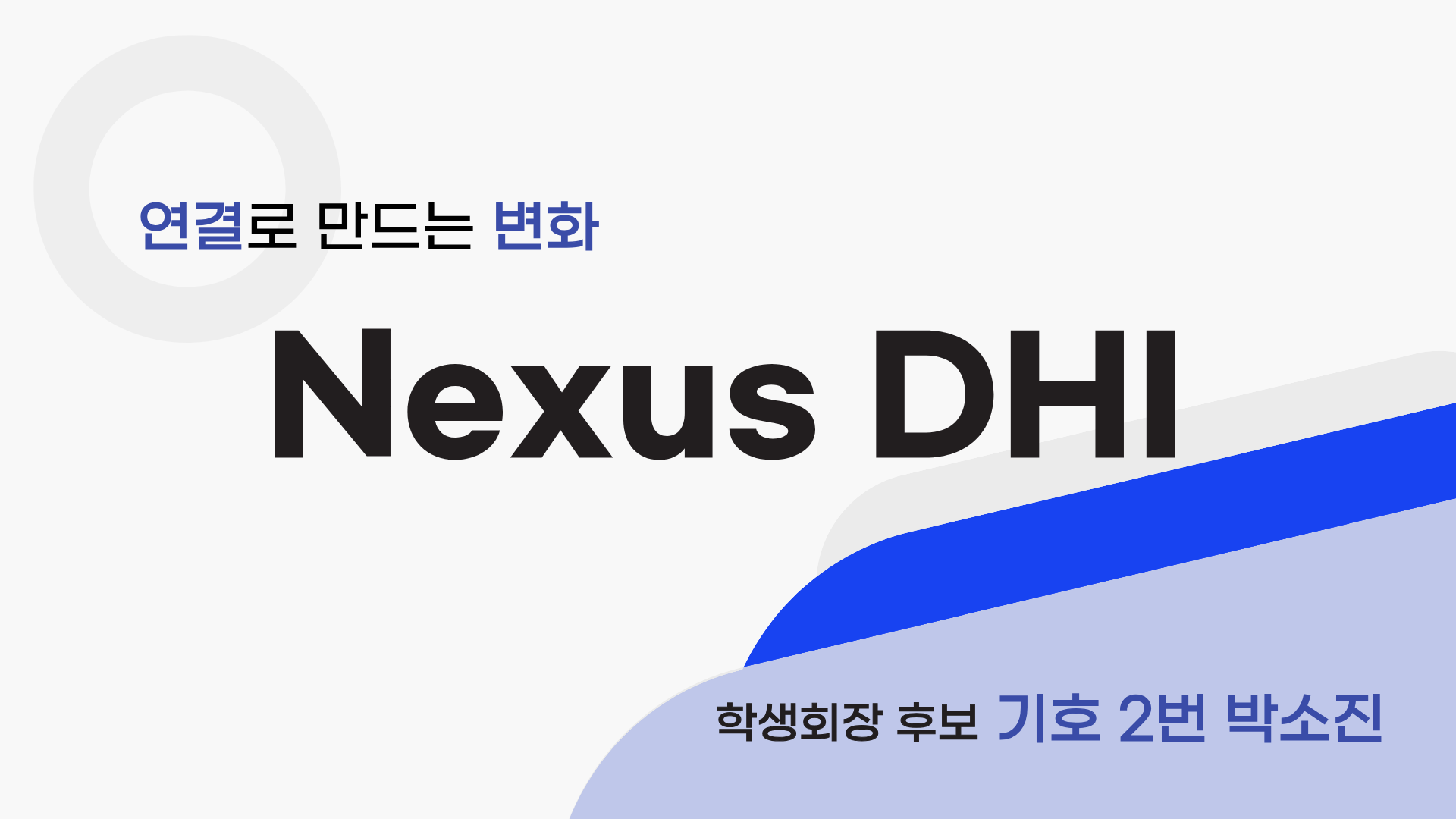Nexus DHI campaign poster